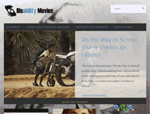 Tablet Screenshot of disabilitymovies.com